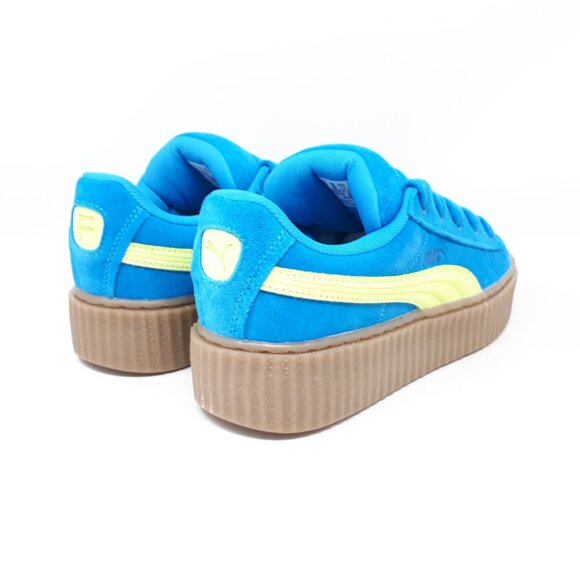 Puma Fenty Rihanna Creeper Phatty Speed Blue Womens Size 7.5 US Platform Shoes - Picture 5 of 12